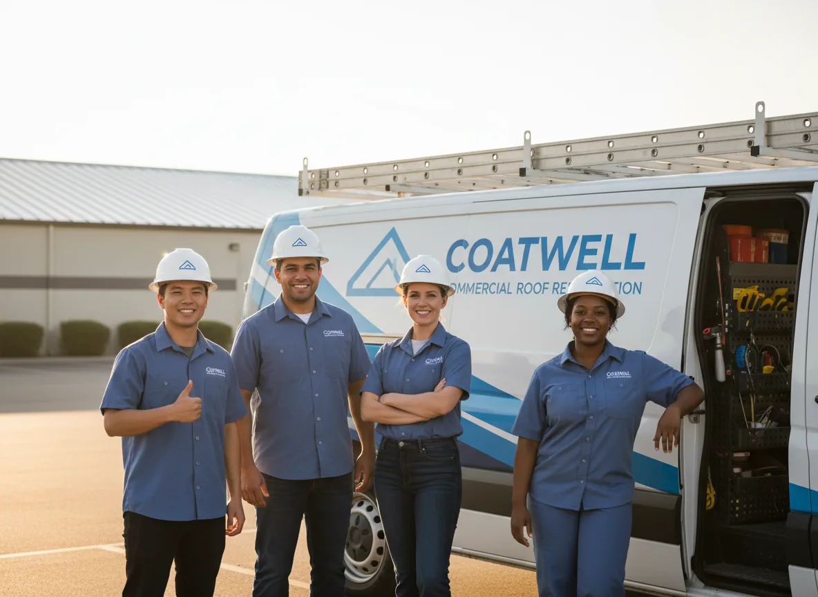 Commercial roof coating company in Amberson, PA